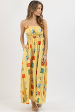 BONDI SMOCK MAXI DRESS