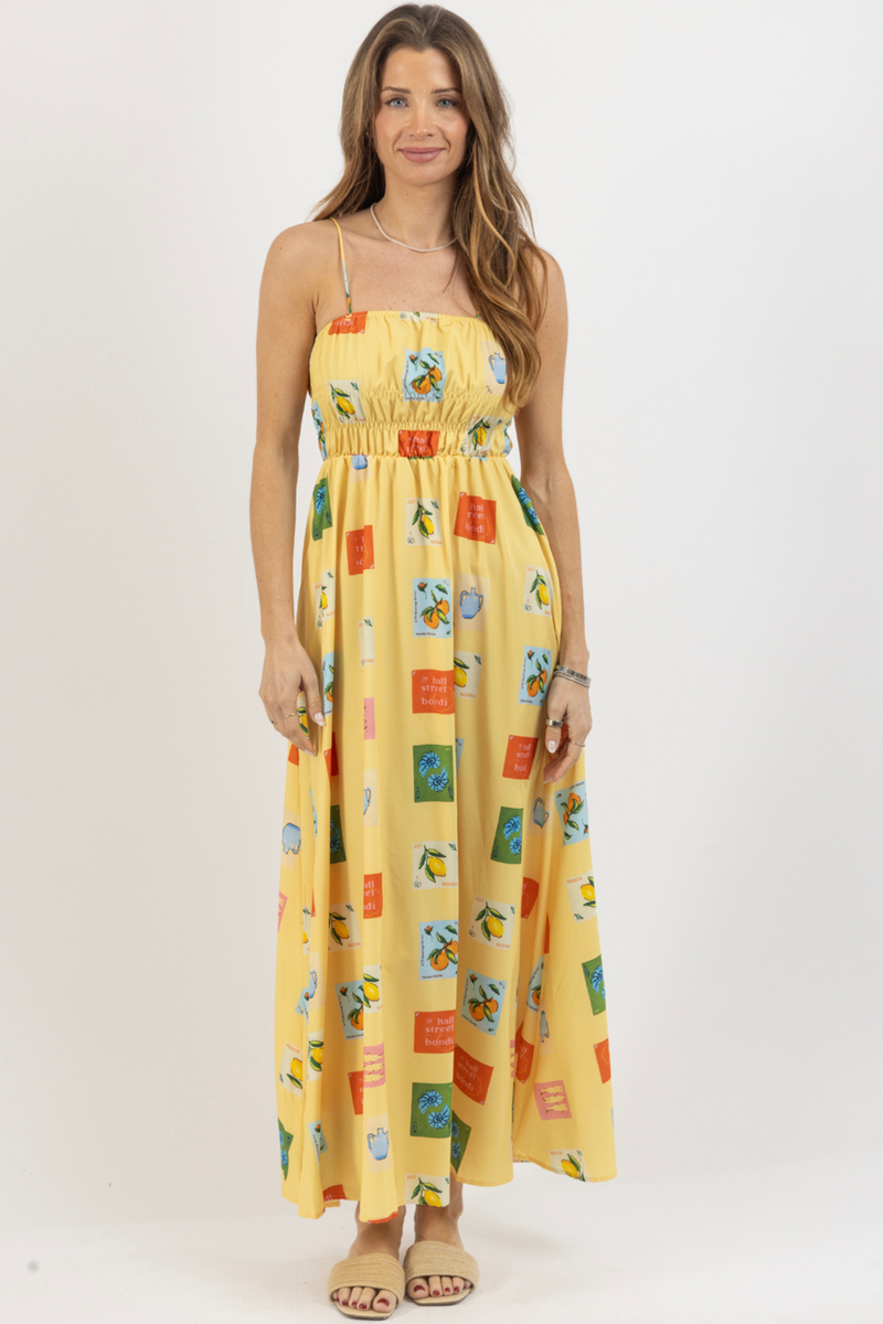 BONDI SMOCK MAXI DRESS