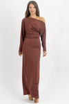 BRITT CHOCO MAXI DRESS