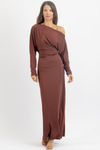 BRITT CHOCO MAXI DRESS