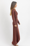 BRITT CHOCO MAXI DRESS