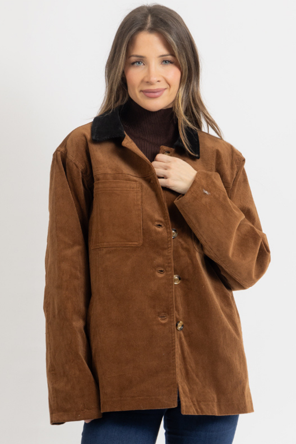 JOAN CORDUROY COAT