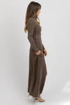 ILYA BROWN TWO-PIECE DRESS