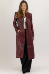 BLEECKER STREET BURGUNDY COAT