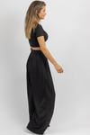 BUTTER SOFT BLACK PALAZZO PANT SET *BACK IN STOCK*