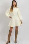 CANNES CREAM SWEATER DRESS *BACK IN STOCK*