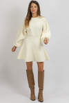 CANNES CREAM SWEATER DRESS *BACK IN STOCK*