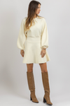 CANNES CREAM SWEATER DRESS *BACK IN STOCK*