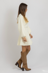 CANNES CREAM SWEATER DRESS *BACK IN STOCK*