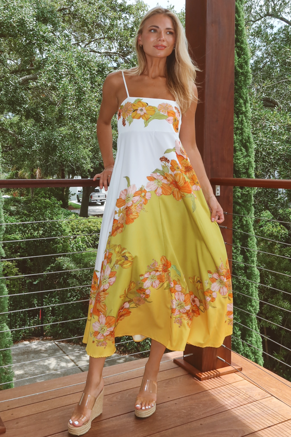 CARRIE FLORAL MAXI DRESS