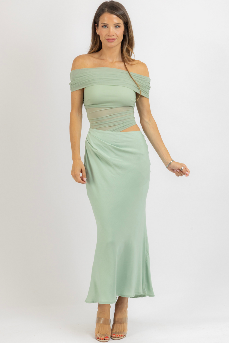 CASPIAN SAGE DRESS