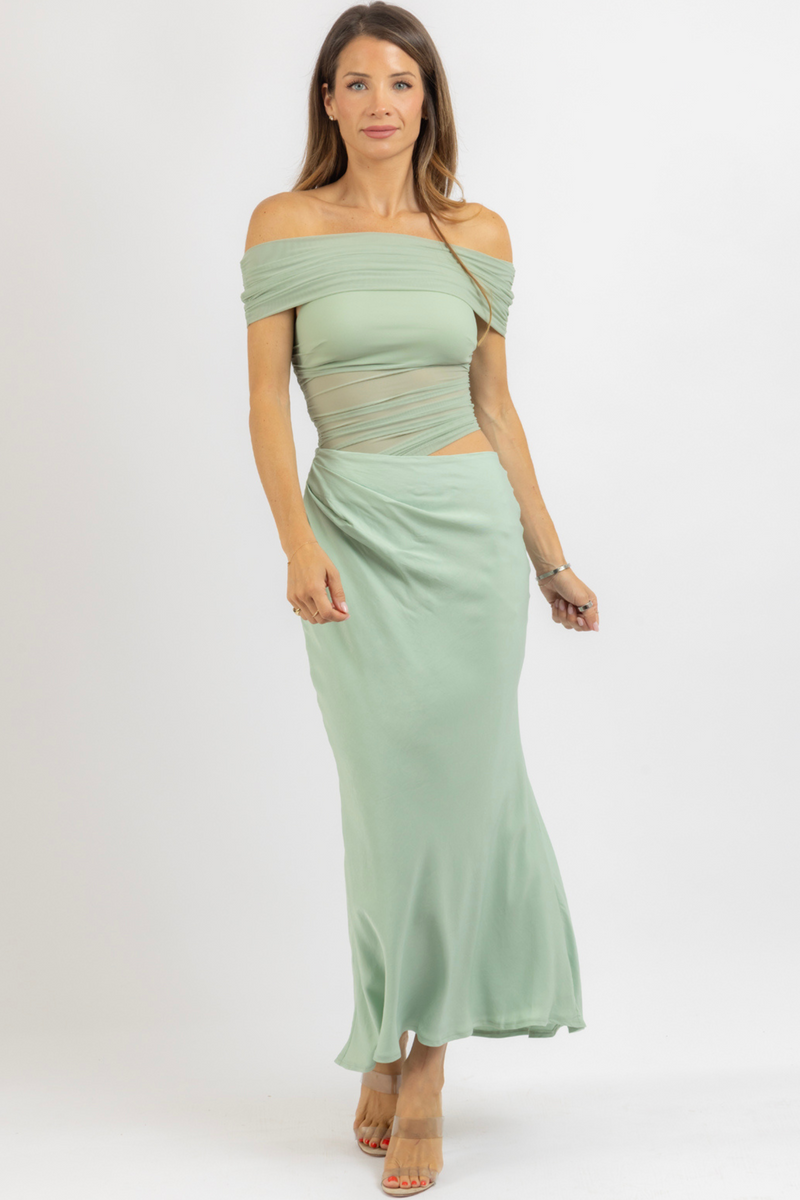 CASPIAN SAGE DRESS