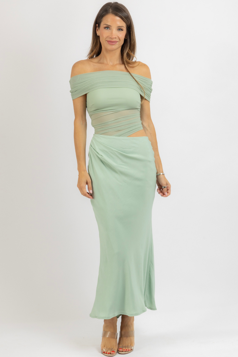 CASPIAN SAGE DRESS