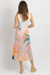 CASSIDY PLEATED FLORAL SKIRT