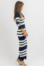 CELINA RIBBED KNIT DRESS