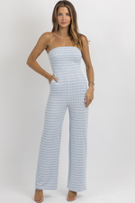 CHECKMATE TWEED JUMPSUIT *BACK IN STOCK*