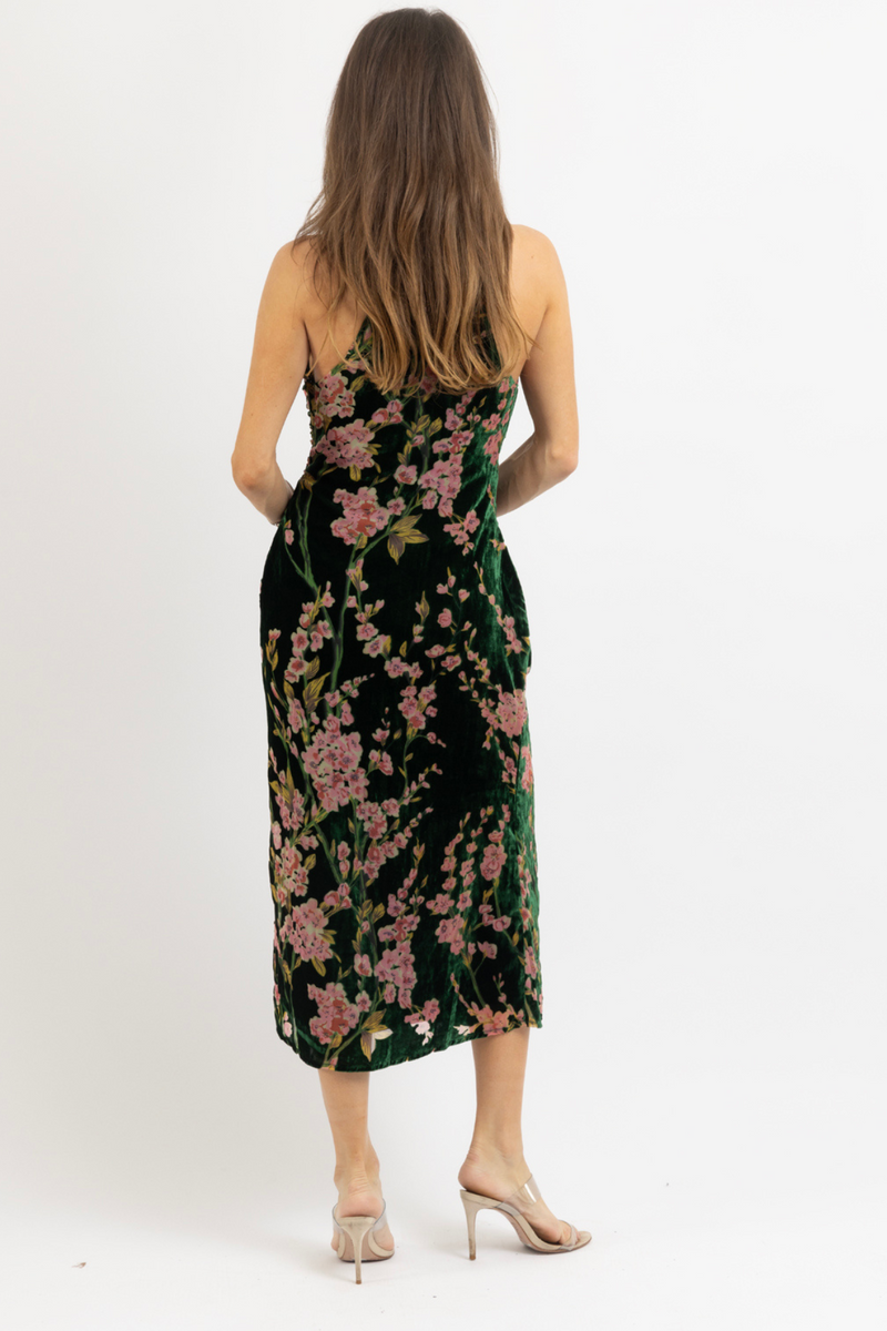 CHERRY BLOSSOM MIDI DRESS