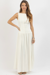 CHLOE WHITE LINEN DRESS