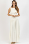 CHLOE WHITE LINEN DRESS