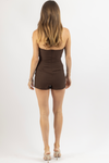 PALMA CHOCOLATE ROMPER
