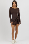 ICON CHOCOLATE DRESS