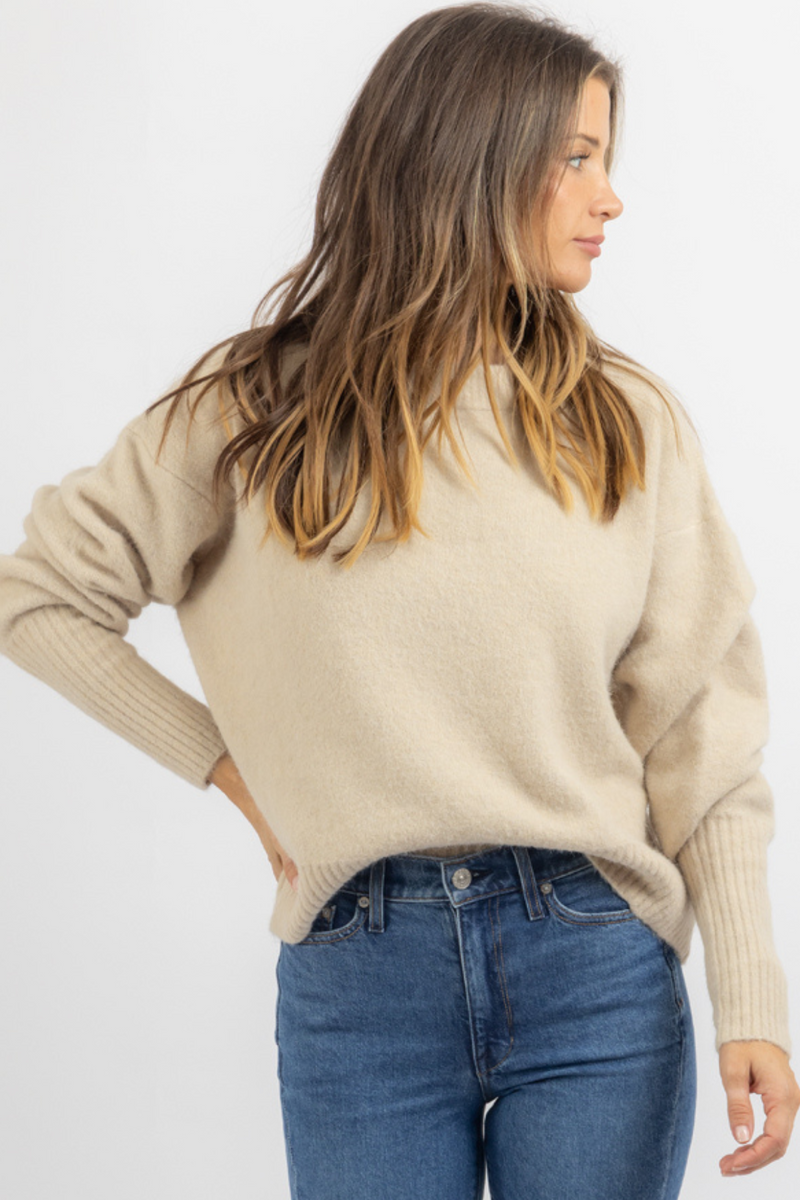 CLARA OATMEAL SWEATER