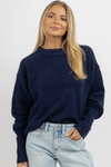 CLARA NAVY SWEATER