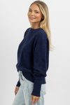 CLARA NAVY SWEATER