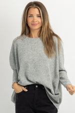 CLOUD NINE GREY THERMAL TOP *BACK IN STOCK*