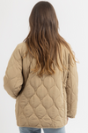 QUINN QUILTED CONTRAST JACKET