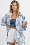 CORSICA BLUE RELAXED TUNIC