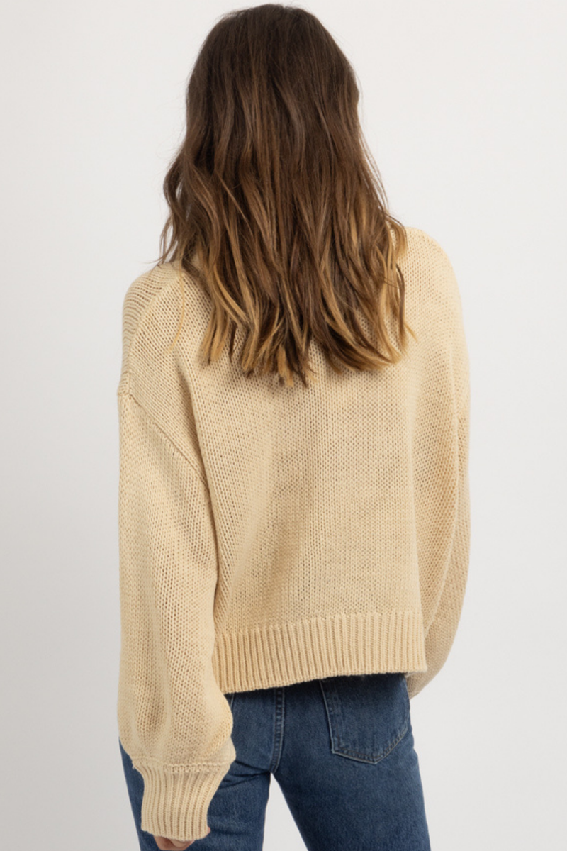 CAPSULE CREAM KNIT TOP