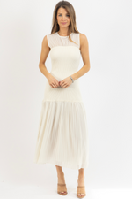 JUNIPER PLEAT MAXI DRESS