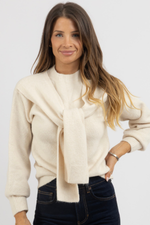 BEAU IVORY SWEATER