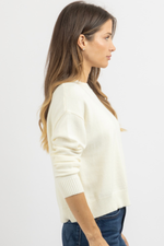 PORTA CREAM SWEATER
