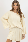 LANEY SWEATER SKIRT SET