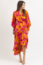 HIBISCUS MANGO MAXI DRESS