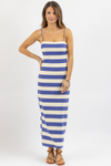 DALLAS STRIPE MAXI DRESS