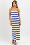 DALLAS STRIPE MAXI DRESS