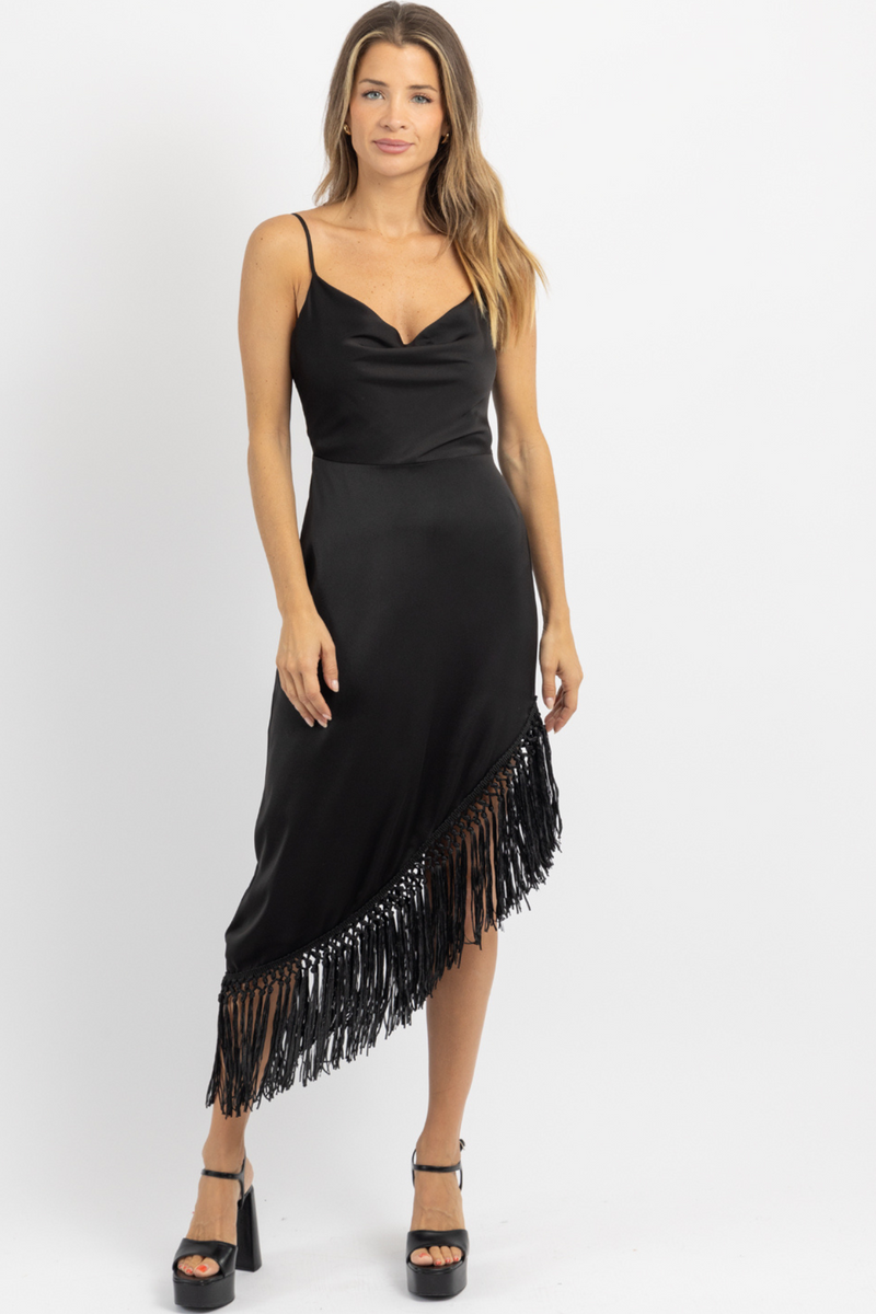 DARE TO DANCE BLACK DRESS
