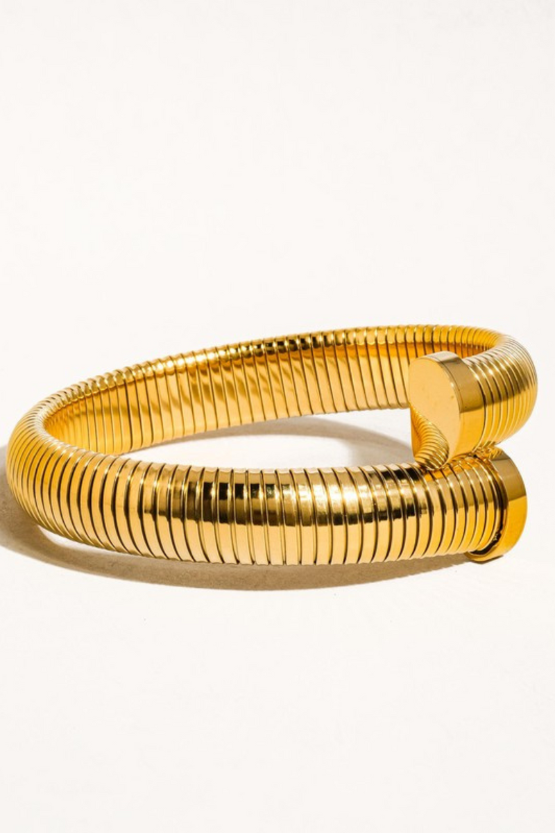 DEHORS GOLD BANGLE