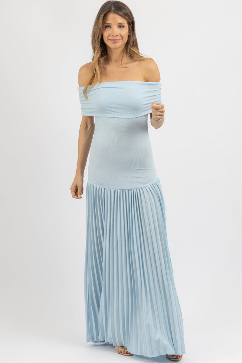 DEMI BLUE MAXI DRESS