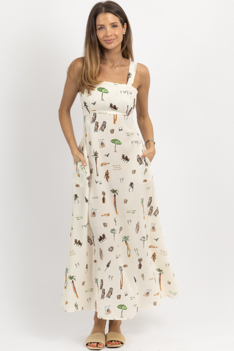 DESTINATION BACKLESS MAXI DRESS *BACK IN STOCK*