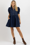 DIANA DENIM MINI DRESS