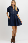 DIANA DENIM MINI DRESS