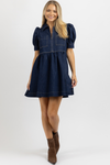 DIANA DENIM MINI DRESS