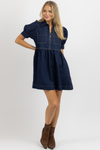 DIANA DENIM MINI DRESS