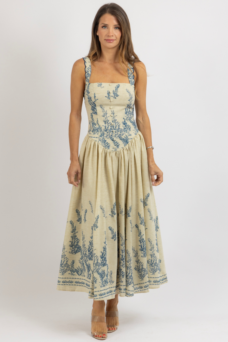 MOORE MIDI DRESS
