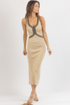 DUNE TAUPE MAXI DRESS