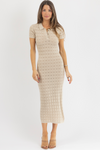 ELODIE KNIT MIDI DRESS *BACK IN STOCK*